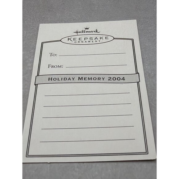 Hallmark Keepsake Ornament 2004 For Grandma Magnetic Photo Holder Christmas - Picture 6 of 6